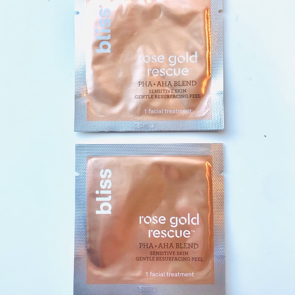 5 for 25⚡️Bliss Rose Gold Rescue Peel PHA + AHA Gentle Resurface Peel Duo 2 Set - Picture 5 of 7